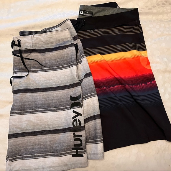 Men’s Hurley board shorts size 33 - Picture 2 of 6